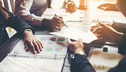 Business people in meeting