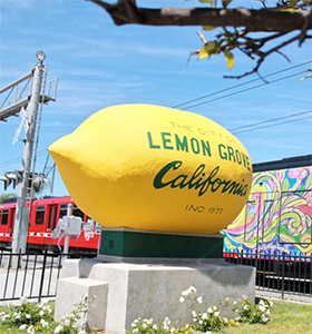 City of Lemon Grove giant lemon