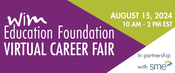 Women in Manufacturing Education Foundation’s Virtual Career Fair Banner Image