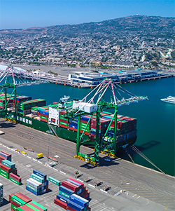 Evergreen Cargo Terminal Los Angeles