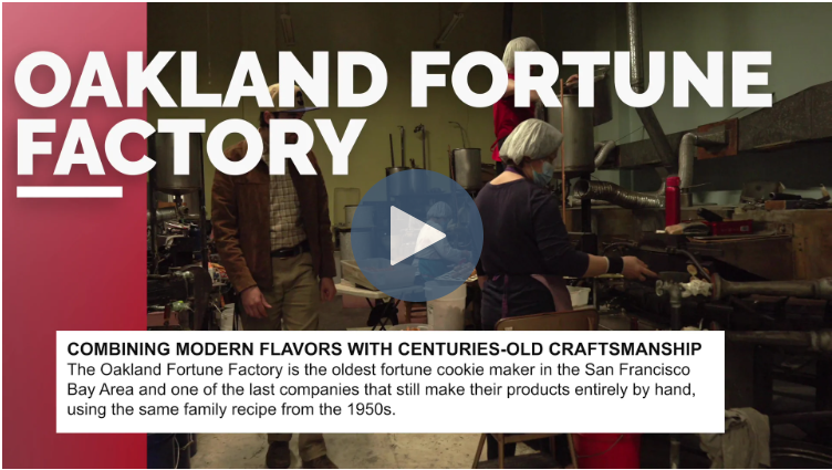 Oakand Fortune Factory video testimonial screenshot